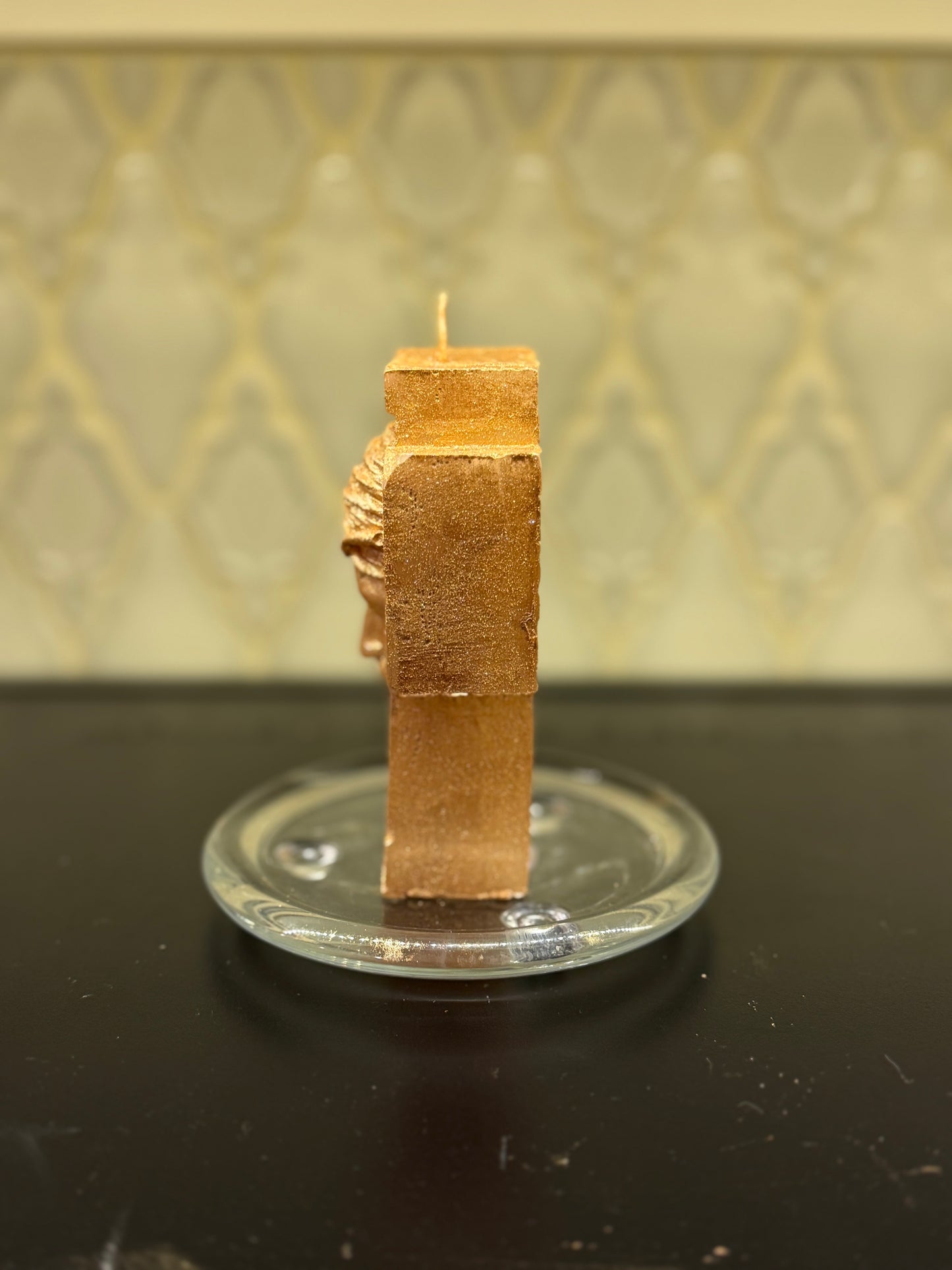 🕊️ In His Image – Sculpted Devotion Candle